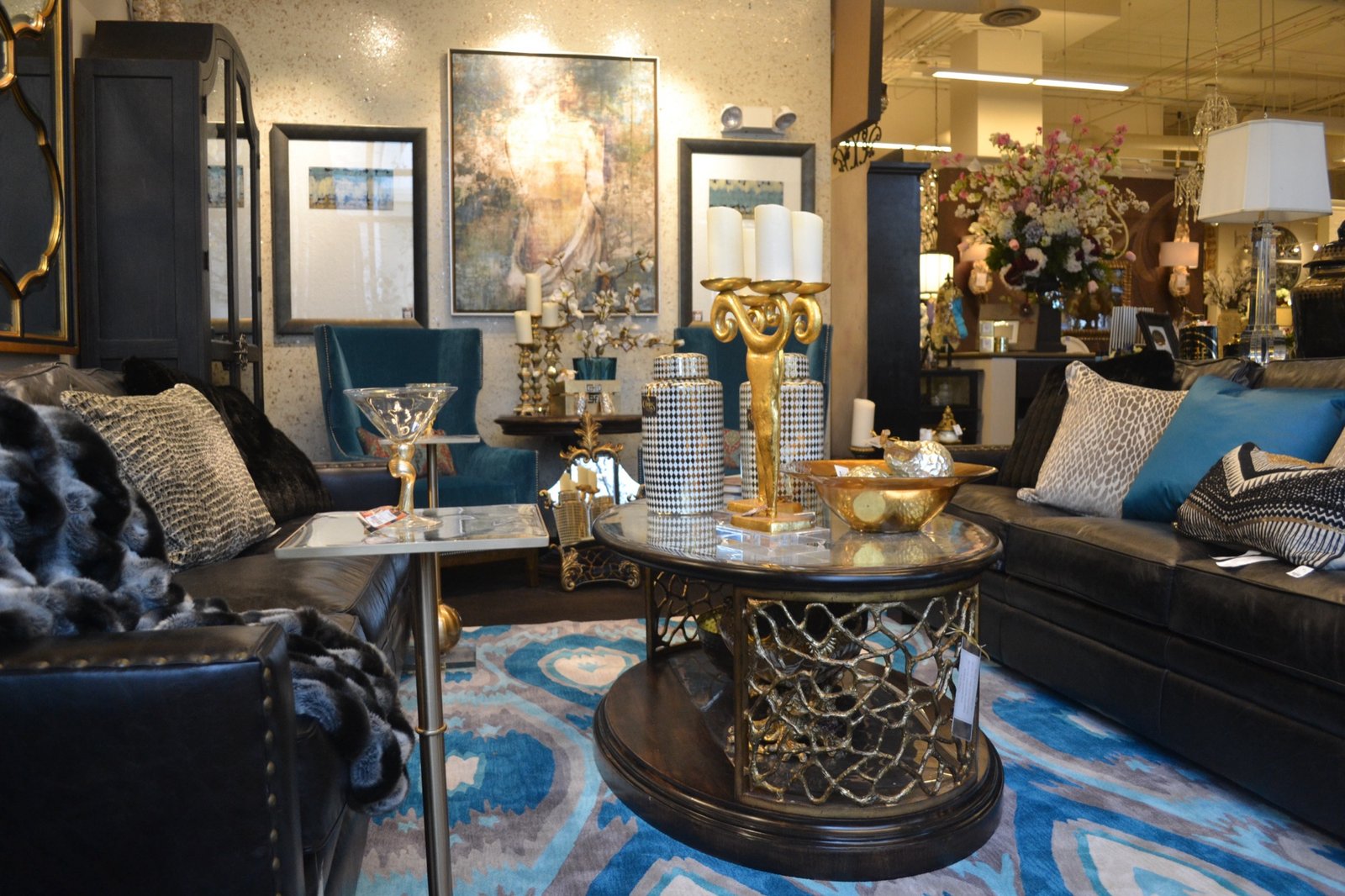 Inside the Carla's A Classic Design showroom at The Streets at SouthGlenn