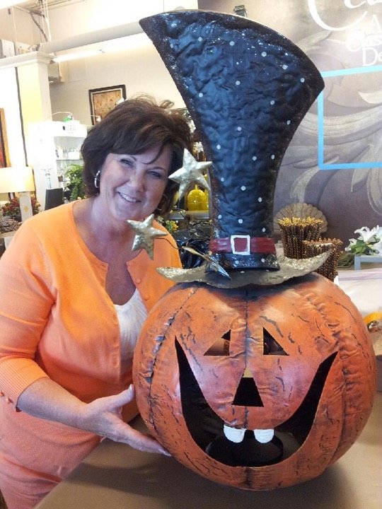 Carla in the showroom at The Streets at SouthGlenn