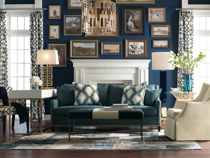 Fine upholstered furniture available at Carla's A Classic Design
