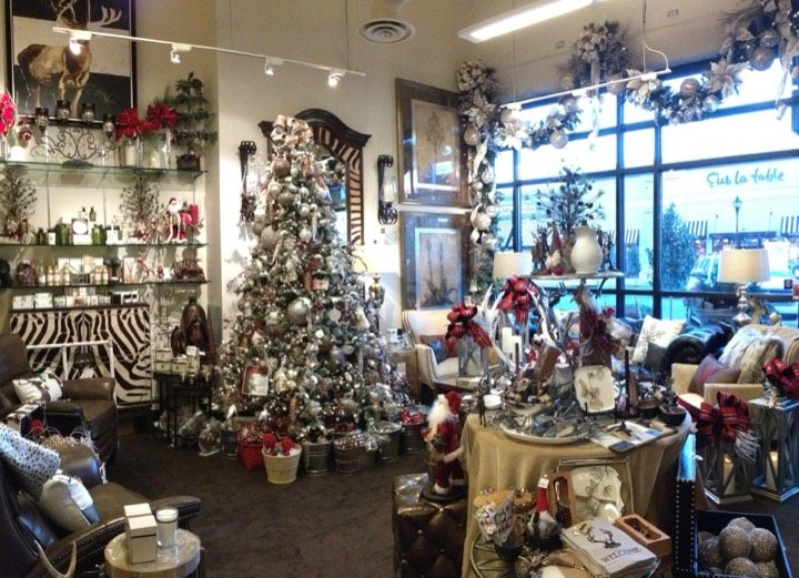 Inside the Carla's A Classic Design showroom at The Streets at SouthGlenn, Centennial, Colorado