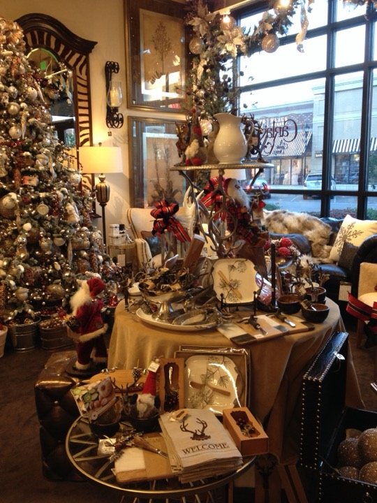 Inside the Carla's A Classic Design showroom at The Streets at SouthGlenn, Centennial, Colorado