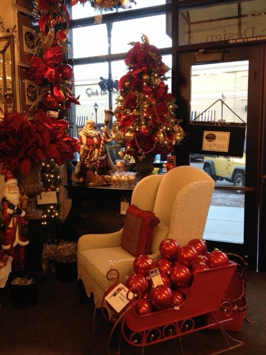 Inside the Carla's A Classic Design showroom at The Streets at SouthGlenn, Centennial, Colorado