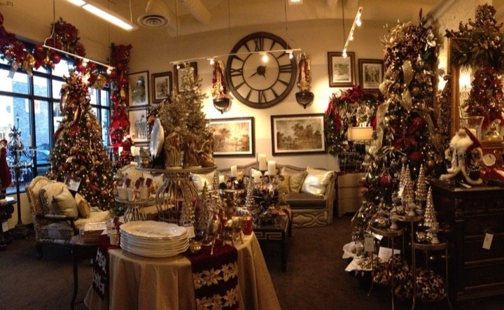 Inside the Carla's A Classic Design showroom at The Streets at SouthGlenn, Centennial, Colorado