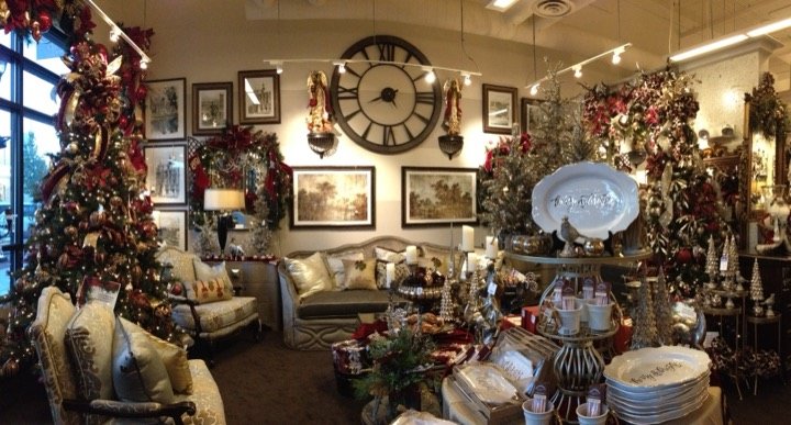 Inside the Carla's A Classic Design showroom at The Streets at SouthGlenn, Centennial, Colorado