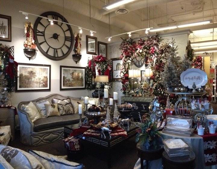 Inside the Carla's A Classic Design showroom at The Streets at SouthGlenn, Centennial, Colorado