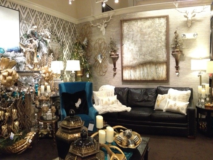 Inside the Carla's A Classic Design showroom at The Streets at SouthGlenn, Centennial, Colorado