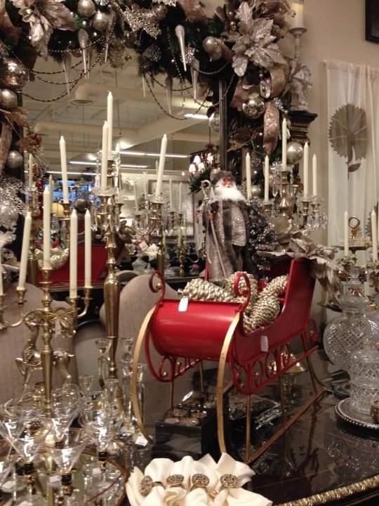 Inside the Carla's A Classic Design showroom at The Streets at SouthGlenn, Centennial, Colorado