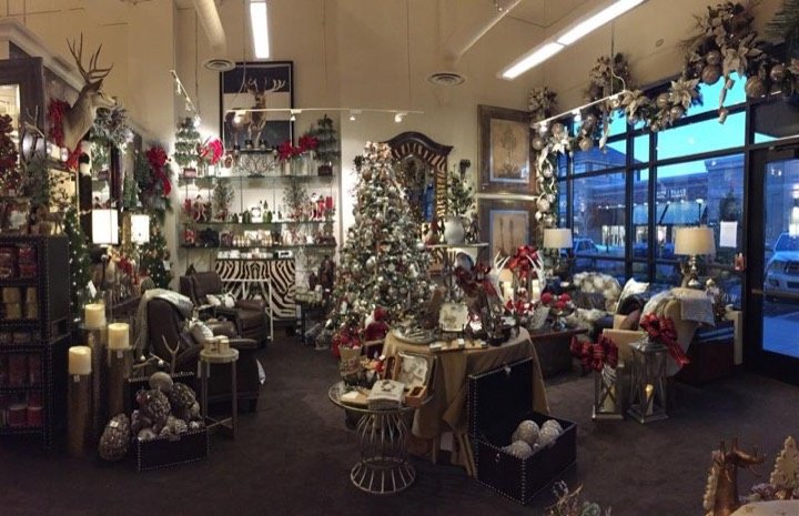 Inside the Carla's A Classic Design showroom at The Streets at SouthGlenn, Centennial, Colorado