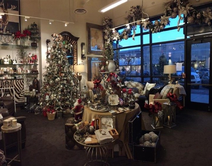 Inside the Carla's A Classic Design showroom at The Streets at SouthGlenn, Centennial, Colorado