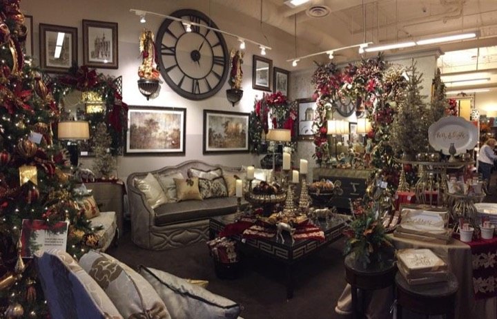 Inside the Carla's A Classic Design showroom at The Streets at SouthGlenn, Centennial, Colorado
