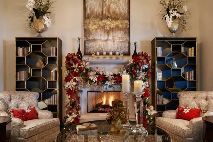 Holiday decorating and Christmas styling by Carla's A Classic Design